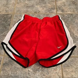 Nike Red Tempo Athletic Shorts